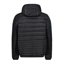 CMP quilted jacket with hood and 3M Thinsulate padding black men